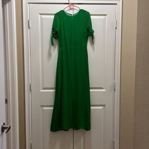 Reformation, Amsterdam Dress Kelly Green